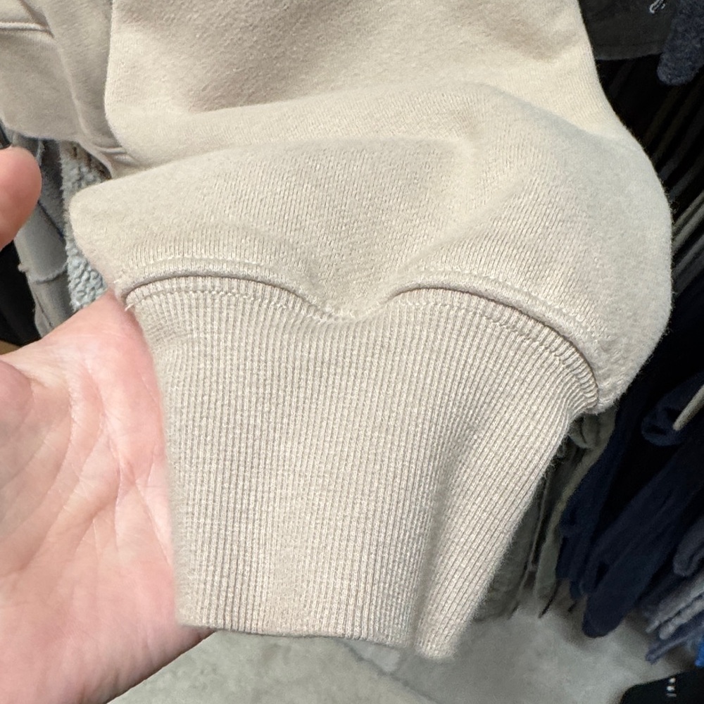 NWOT Aritzia Hoodie Boyfriend Sweatshirt Mauve L - Picture 6 of 10
